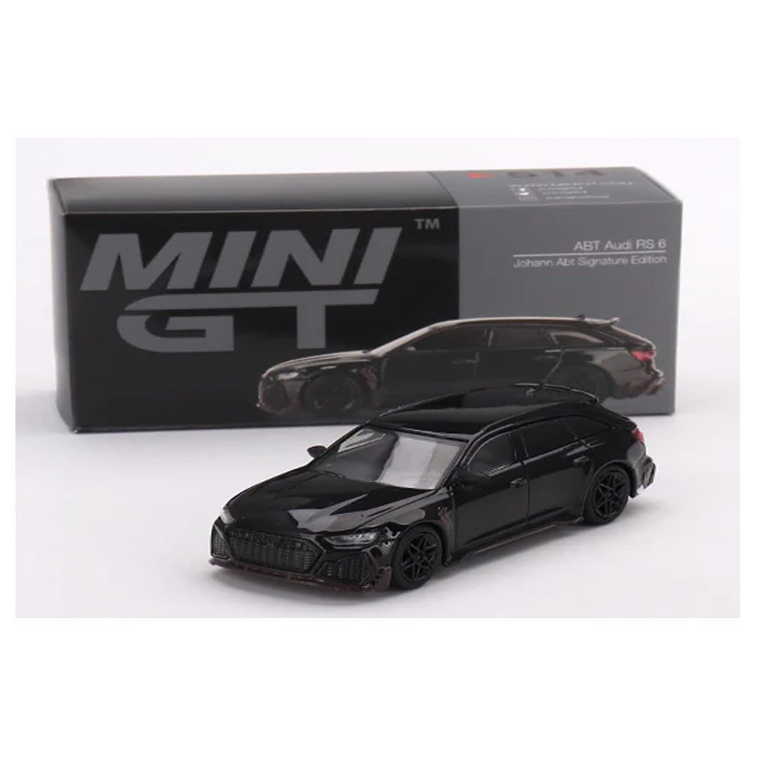 Mini GT ABT Audi RS6 Johann A.b.t Signature Edition Black : Amazon